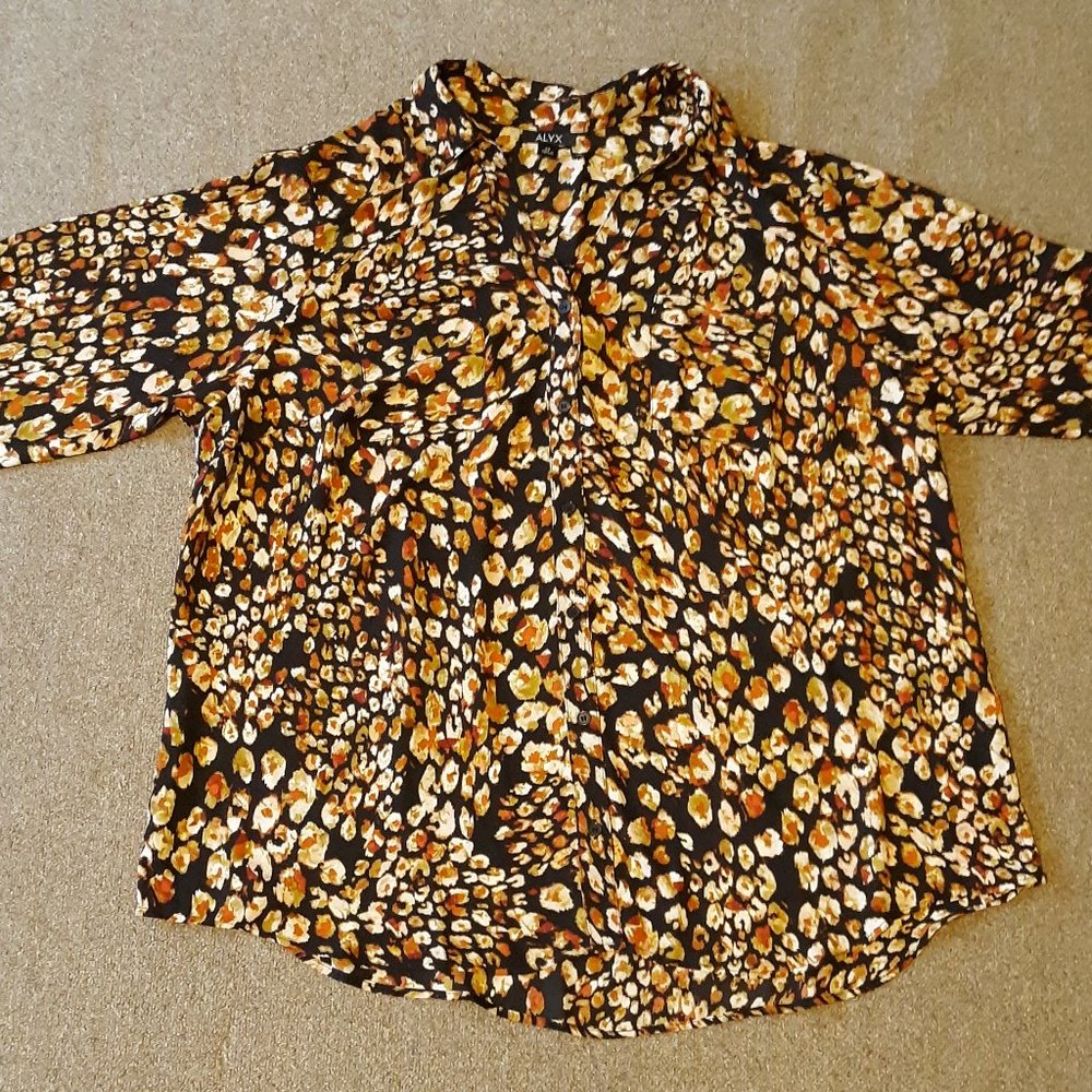 Alyx Falling into You Blouse size 3X (New with Tags!) 💙